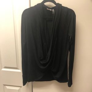 Zella light wrap sweater black M